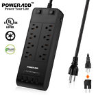 610877831982 Poweradd 8-outlet Surge Protector