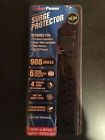 615 Cyberpower Outlet Surge Protector Black Power Strip Transformer 649532006151