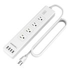 636946926007 Wheswell Smart Power Strip Surge Protector Usb Ports