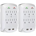 638183952894 Outlet Multioutlets Surge Protector Wall Tap Ac Adapter