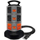 638183953891 Surge Protector Power Strip Safety Universal Electric Charging