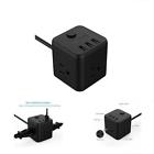 652054712837 Portable Cube Power Strips With Usb Switch Control