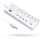 Qc3.0 653472877375 Bototek Power Strips Surge Protector Charger Heavy Duty