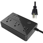 663577066215 Herozone Portable Surge Protector Power Strip With Outlet