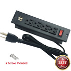 6836878828309 Leaf Recessed Power Mountable Surge Protector Strip With