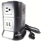 6921712043571 Safemore Power Strip Surge Protector Outlets Usb Ports