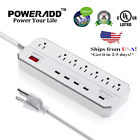 7 Outlet Power Strip Poweradd 763769807951