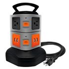 709112842965 Surge Protector Power Strip Safety Universal Electric Outlet