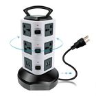 709112843580 Surge Protector Power Strip Tower With Usb