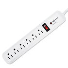 6860245 71652 Innovera Surge Protector Outlets Ft Cord Joules White 686024716525