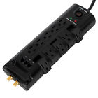 71657 Innovera Surge Protector Outlets Ft Cord Joules Black