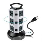 725704352162 Glcon Surge Protector Power Strip Tower With Usb