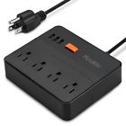 7426892041366 Power Strip Con Puertos Usb Control De Interruptor