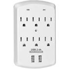 750920065046 Surge Protector Jianyijia Usb Wall Charger With Dual