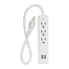 77833 Globe Electric Usb Power Strip Ports Grounded Cord 058219778333 77833 Globe Electric Usb Power Strip Ports Grounded Cord 058219778333