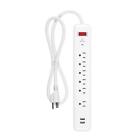 58219778340 77834 Globe Electric Surge Protector Power Strip 58219778340 77834 Globe Electric Surge Protector Power Strip