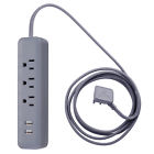 1625 78252 Globe Electric Company Watt Designer Series Gray Usb 058219782521
