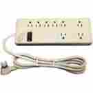 905-108 8-outlet Steren Surge-protected Power Strip 2 100 Joules 884645134869
