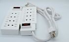 814349029116 Unbranded Outlet Power Strip On Off Switch Set