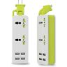 827164854078 Upwade Outlet Power Strip Surge Protector Travel Smart