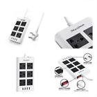 842113146905 Maximm Surge Protector Flat Power Strip Universal Outlets