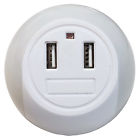 8969001 Globe Electric Led Night Light Usb Ports 842235896900