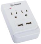 905-133 Steren Ac Wall Surge Protector With Usb Ports 7506250912368