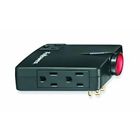 9904701  Fellowes Wall Mount Travel Surge Protector Folding Plug 778889471517