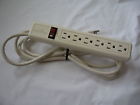 A-1192-008-wh Electricord 6 Six-outlet Power