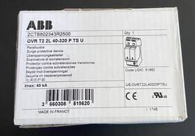 2ctb802343r2500 Abb Lot 6 Ovr T2 2l 40-320 Spd