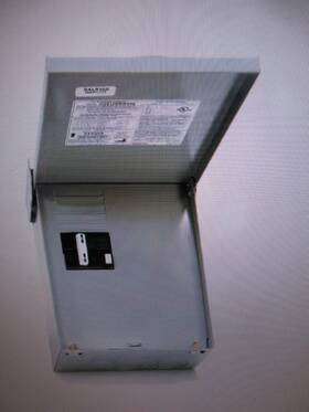 Tl412r250gf Abb 50 Amp 240-volt Non-fuse Metallic Spa Panel Disconnect With Gfi