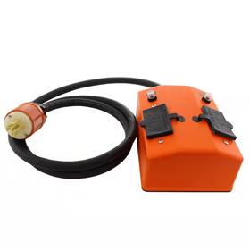 L21-20 Ac Works 705353521737 10 Ft. Nema 5-prong Locking Plug To Pdu Outlet Box Gfci And Breakers