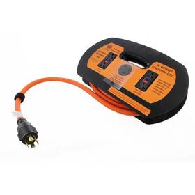 Pd4gf-010 Ac Works 10 Ft. L14-30 30 Amp 10/4 Chainable Pdu Extension Cord With 20 Gfci
