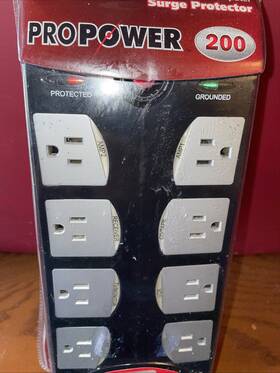 Accell 826388104983 3500 Joules Propower 200 Surge Protector For Home Theater