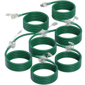A26jw020101009 Addlon 50ft Outdoor Extension Cord With Mutil Outlets Evenly Spaced 6