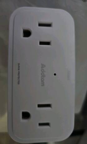 Ad305j Addtam Surge Protector Outlet Extender Multi Plug Splitter With 4 Electrical Ou