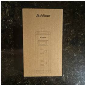 Addtam X0030g9r2h Flat Plug Power Strip 3 Outlets Model Mpn