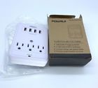 Ahr-333 Powrui Joules Ports Wall Charger Multi Outlet Adapter