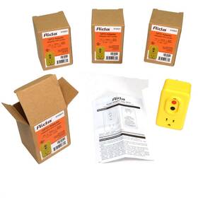 G20aa-cd40 Aida Lot Of 4 New 010521 15a Gfci Adapter Outlet 125v Yellow Auto Reset 5-15r