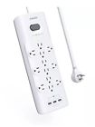 Ak-848061056778 Anker Outlets Usb Ports Surge Protector Powerport Strip With Cord