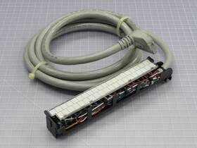 1492-cable025l Allen Bradley Pre-wired Cable 1771 Digital 1/0 Ser C Cordset Corl