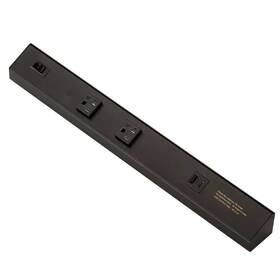 Atom-120v-18-bk American Lighting - 18 Inch Atom 120v Ac Power Strip With Usb Port