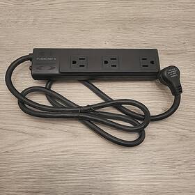 Asbps1025435 Amphenol 6-outlet Power Strip Double Sided Verizon 4ft