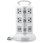 Amr021501 Vertical Power Strip Multi-sockets