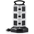 Amr021701 Anmire Multioutlets Vertical Power 713741824599