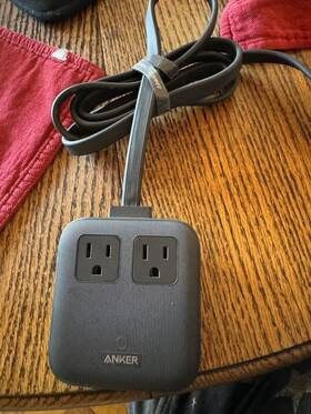 Anker 194644138424 Nano Charging Station 6-in-1 67w Usb C Power Strip 2-outlets Flat Plug 5ft