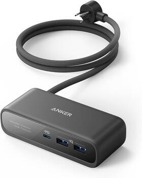 Anker 726084025868 Usb C Power Strip 521 With 3 Outlets And 30w Charger Fo