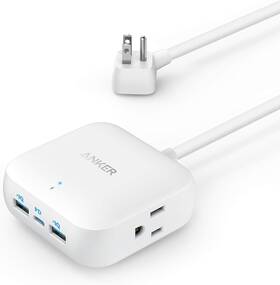 A9122 Anker Power Strip With Usb C 30w Powerport Pd 2 Mini - Scratch And Dent