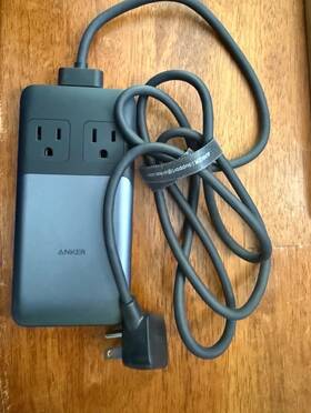 A9126 Anker 727 Charging Station Ganprime 100w 6-port- Black / Gray