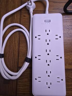 A9191121 Anker Power Strip Surge Protector 2 4000 Joules Powerextend 12
